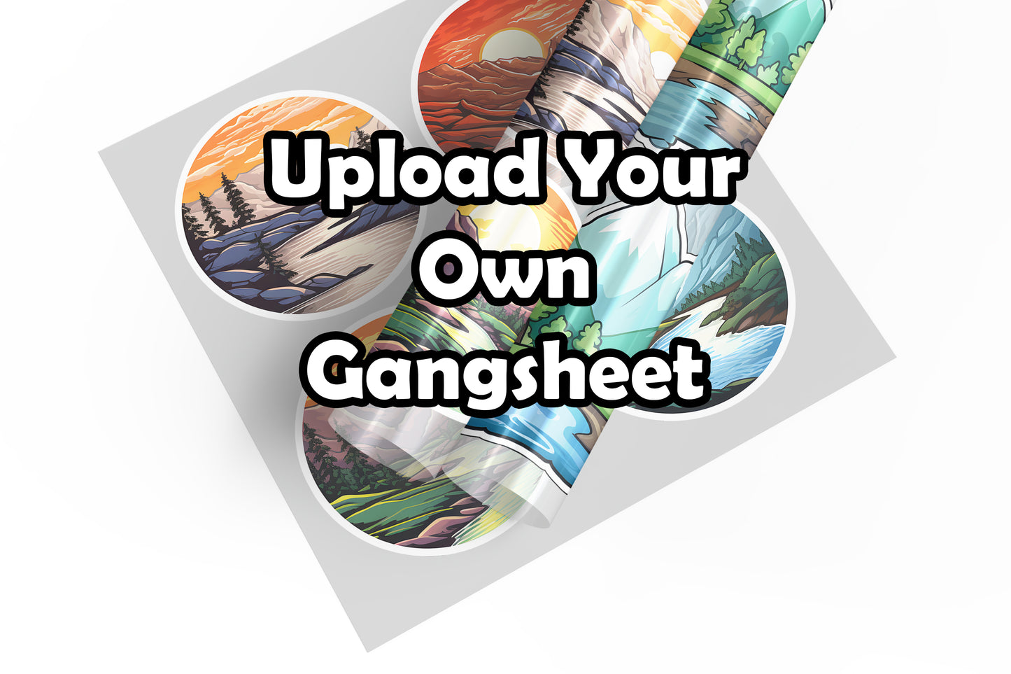 Upload Your Own Gangsheet